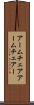 アームチェア Scroll