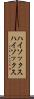 ハイソックス Scroll