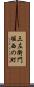 三左衛門堀西の町 Scroll