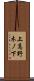 上高野木ノ下 Scroll
