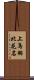 上鳥羽北花名 Scroll