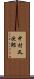 中村又次郎 Scroll