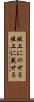 俎上にのせる Scroll