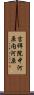 吉祥院中河原内河原 Scroll