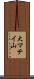 大マテイ山 Scroll