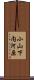 小山下内河原 Scroll