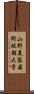 山野美容芸術短期大学 Scroll