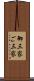 御三家 Scroll