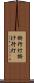 掛行灯 Scroll