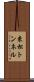 束松トンネル Scroll