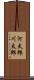 河太郎 Scroll