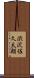 渋沢佐久太朗 Scroll