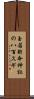 玉若酢命神社の八百スギ Scroll