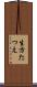 生方たつえ Scroll