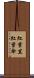 紅葉笠 Scroll