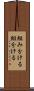 組み分ける Scroll