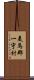 美馬郡一宇村 Scroll