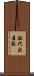 船代出屋敷 Scroll