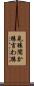 見猿聞か猿言わ猿 Scroll