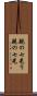 親の七光り Scroll