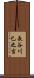 長谷川巳之吉 Scroll