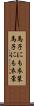 馬子にも衣装 Scroll