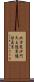 北方毘沙門天王隨軍護法眞言 Scroll