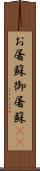 お屠蘇 Scroll
