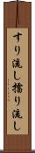 すり流し Scroll