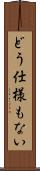 どう仕様もない Scroll