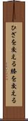 ひざを交える Scroll