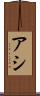 アシ Scroll