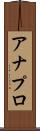 アナプロ Scroll