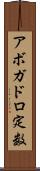 アボガドロ定数 Scroll