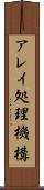 アレイ処理機構 Scroll