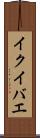 イクイバエ Scroll