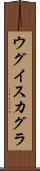 ウグイスカグラ Scroll
