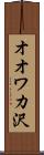 オオワカ沢 Scroll