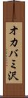 オカバミ沢 Scroll
