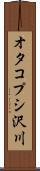 オタコプシ沢川 Scroll