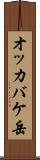 オッカバケ岳 Scroll