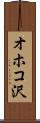 オホコ沢 Scroll