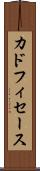 カドフィセース Scroll