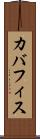 カバフィス Scroll