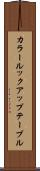 カラールックアップテーブル Scroll