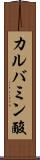 カルバミン酸 Scroll