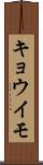 キョウイモ Scroll