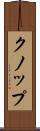 クノップ Scroll