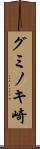 グミノキ崎 Scroll