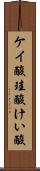 ケイ酸 Scroll